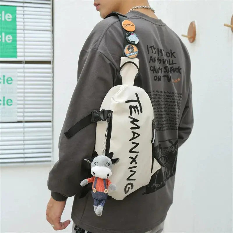 Stylish Waterproof Crossbody Backpack Travel Essential