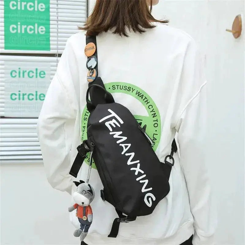 Stylish Waterproof Crossbody Backpack Travel Essential