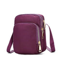 Stylish Waterproof Crossbody Bag With Zipper For Women