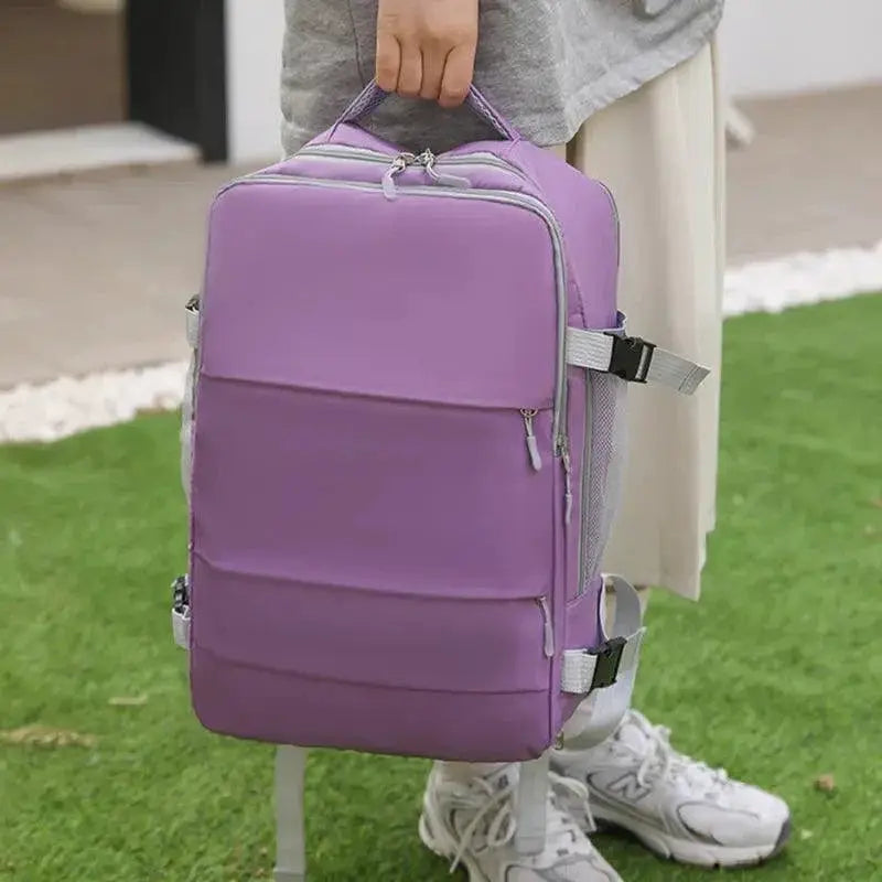 Stylish Waterproof Womens Travel Backpack With USB Charging