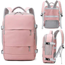 Stylish Waterproof Women's Travel Backpack with USB Charging