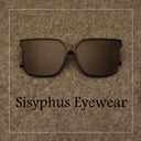 Stylish Women's Retro Black Sunglasses with UV Protection