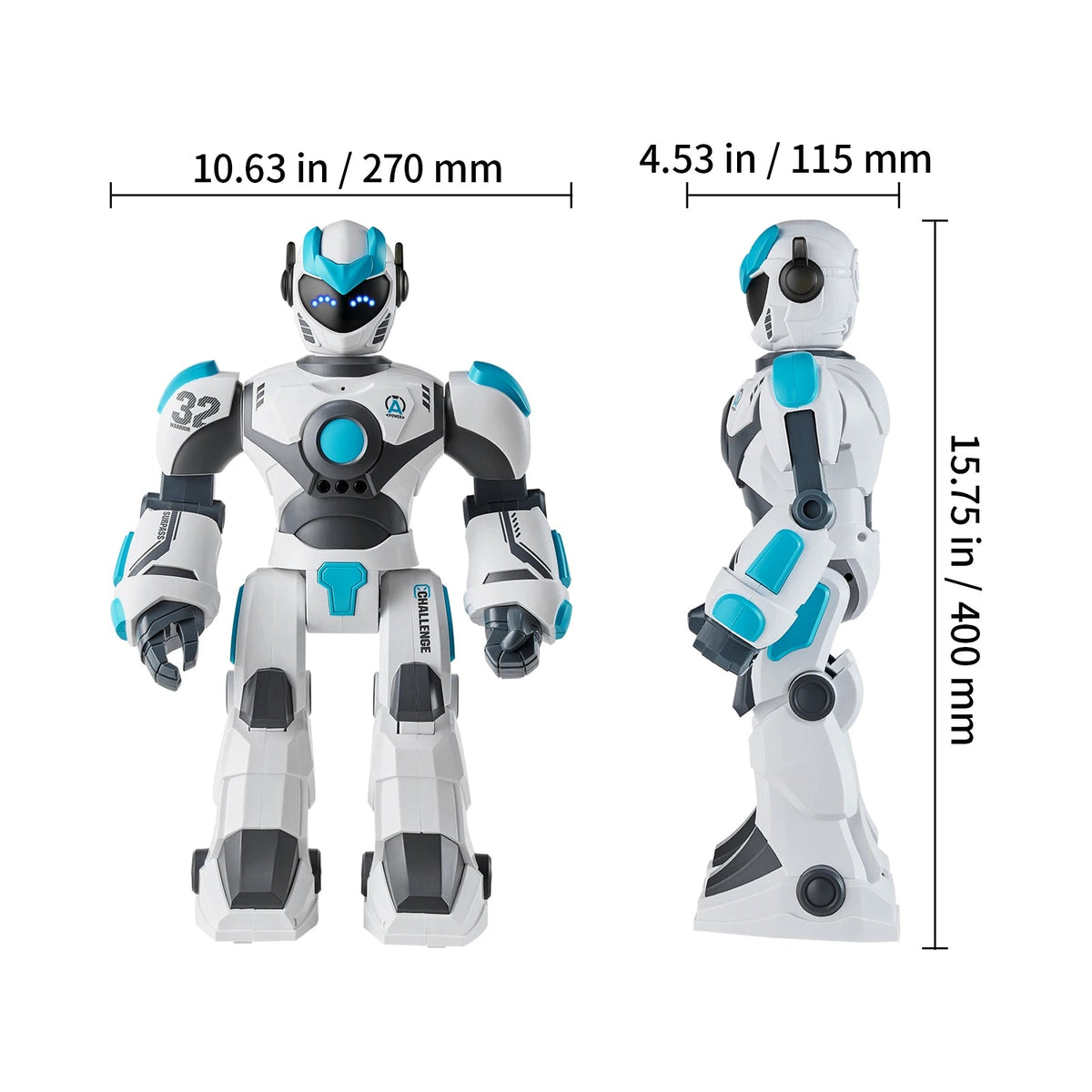 Educational RC Police Robot Toy for Kids — product view 13