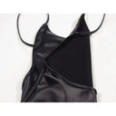 Faux Leather Dress for Clubgoers Glow