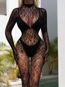 Sexy Nightclub Lace Bodysuit For Women