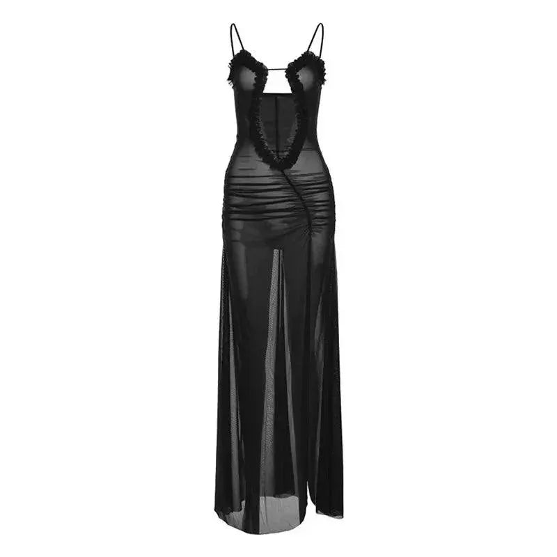 Sultry Maxi Dress High Street Beach Elegance Style