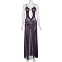 Sultry Maxi Dress High Street Beach Elegance Style