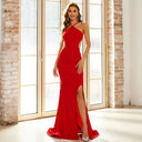 Sultry Ruffled Evening Dress for Sophisticated Style