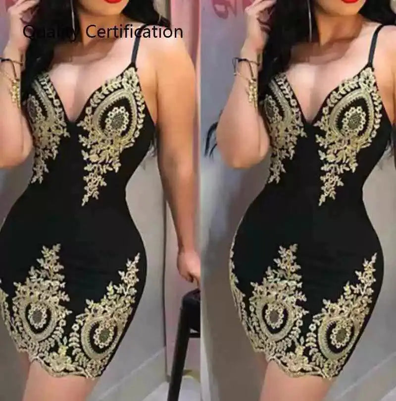 Sultry V Neck Mini Dress For Chic Night Out Statement Piece