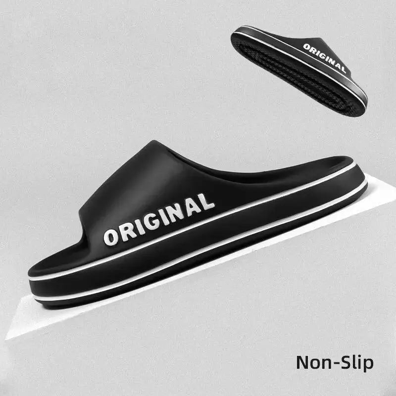 Summer Beach Slides Thick Sole Anti Slip Sandals Unisex