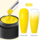 Summer Blossom Floral Gel Nail Polish Pink Purple Blue 50ml