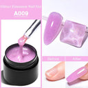 Summer Blossom Floral Gel Nail Polish Pink Purple Blue 50ml