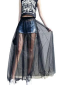 Lace Maxi Skirt for Women Comfort