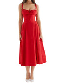 Summer Chic Sleeveless A-line Cocktail Dress for Women