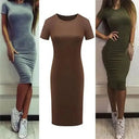 Flattering Midi Dress For Summer Brunch