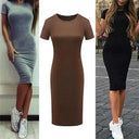 Flattering Midi Dress For Summer Brunch