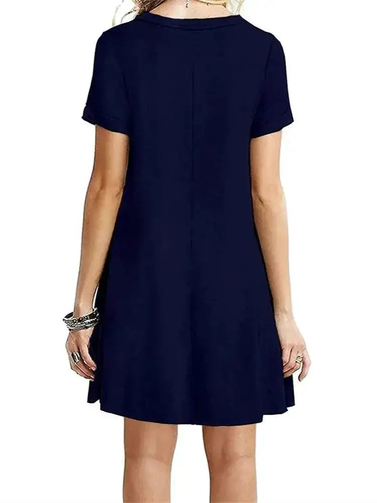 Summer Floral Leopard Print Dress For Casual Chic Style