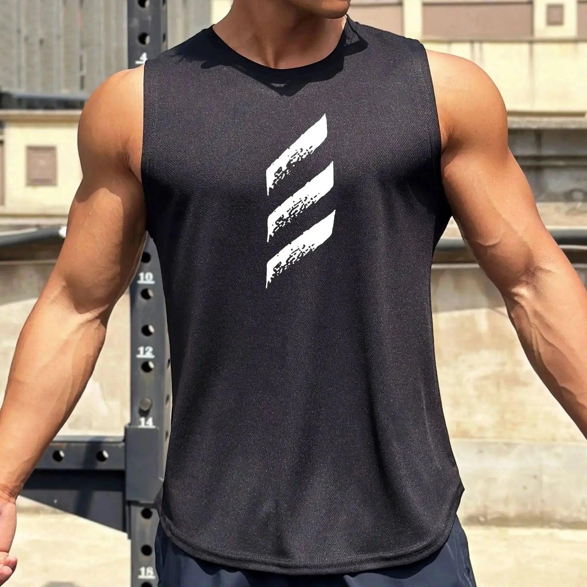 Summer Mesh Vest And Leggings For Fitness And Style
