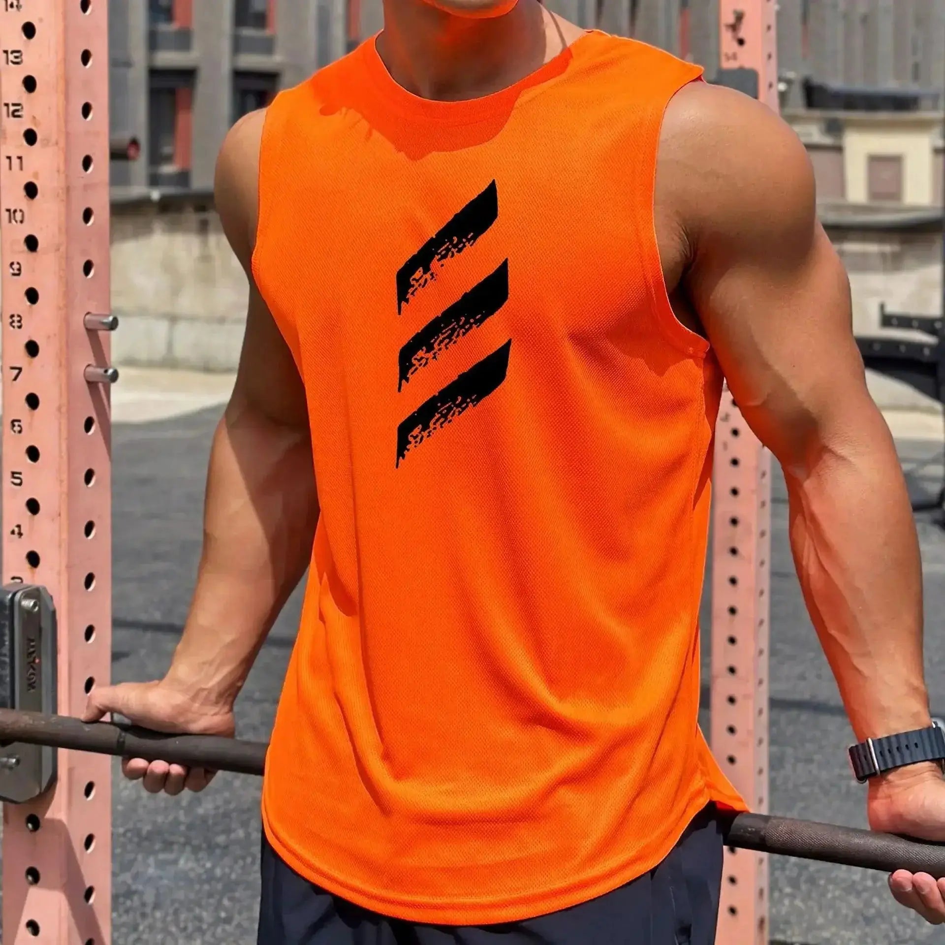 Summer Mesh Vest And Leggings For Fitness And Style