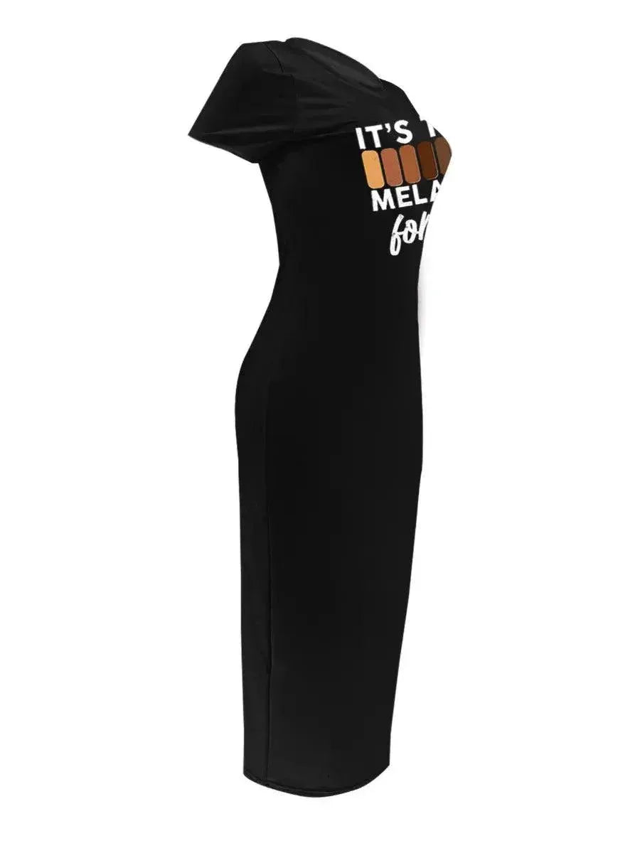 Summer O Neck Sexy Dress For Juniors With Trendy Style