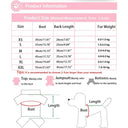 Summer Vest Funny Dog Clothes for Small Dog Cat Puppy