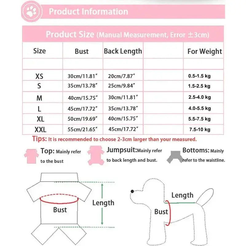 Summer Vest For Small Dogs Cats And Puppies Breathable