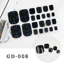 Summer Vibes Nail Sticker Set for Stylish Toe Nail Art