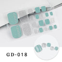 Summer Vibes Nail Sticker Set for Stylish Toe Nail Art