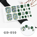 Summer Vibes Nail Sticker Set for Stylish Toe Nail Art