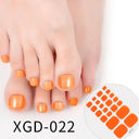Summer Vibes Nail Sticker Set for Stylish Toe Nail Art