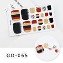 Summer Vibes Nail Sticker Set for Stylish Toe Nail Art