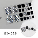 Summer Vibes Nail Sticker Set for Stylish Toe Nail Art