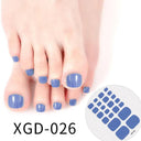 Summer Vibes Nail Sticker Set for Stylish Toe Nail Art