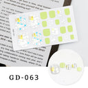 Summer Vibes Nail Sticker Set for Stylish Toe Nail Art