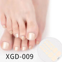 Summer Vibes Nail Sticker Set for Stylish Toe Nail Art