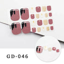 Summer Vibes Nail Sticker Set for Stylish Toe Nail Art