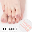 Summer Vibes Nail Sticker Set for Stylish Toe Nail Art