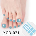 Summer Vibes Nail Sticker Set for Stylish Toe Nail Art