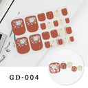 Summer Vibes Nail Sticker Set for Stylish Toe Nail Art