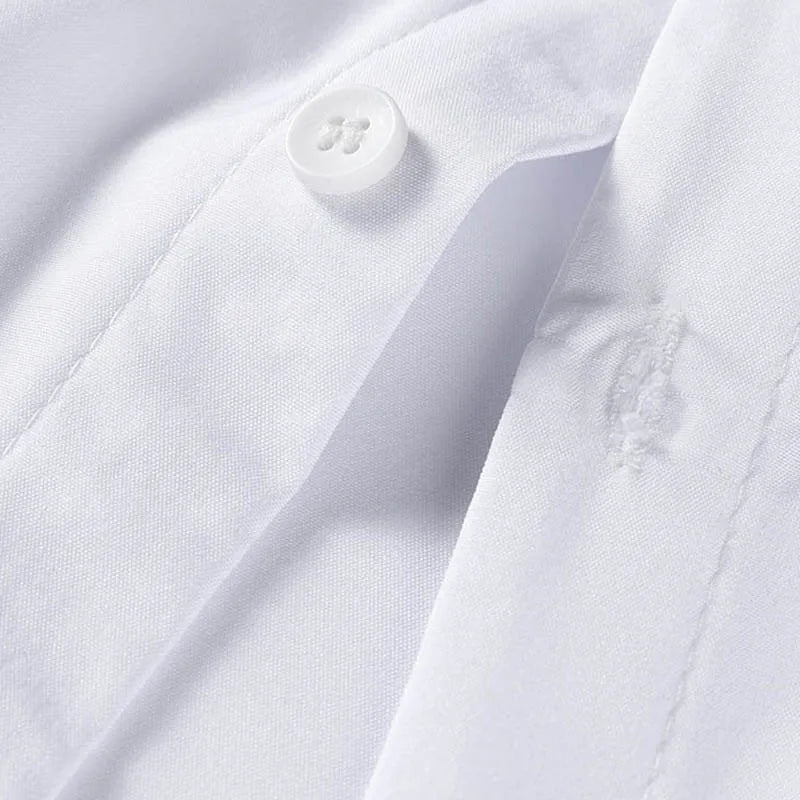 SummitStyle Men's Business Casual Short Sleeve Color Shirts - No Ironing Comfort