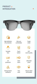Sunglasses with Call Audio and UV