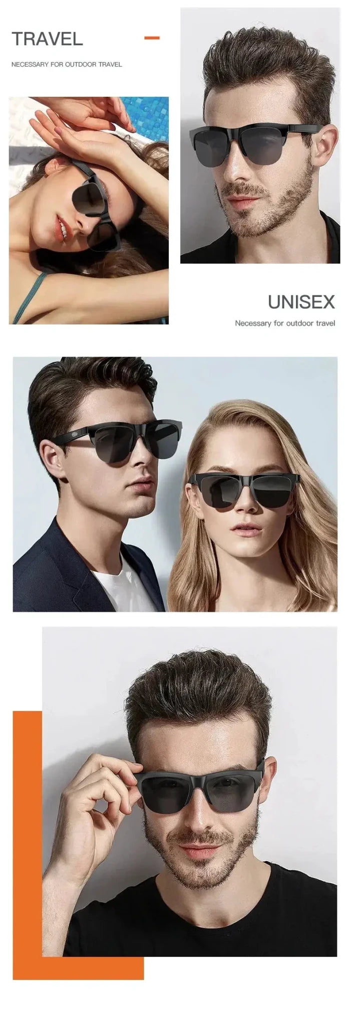 Sunglasses with Call Audio and UV — product view 10