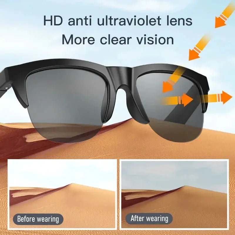 Sunglasses with Call Audio and UV