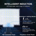 SunGuard 106LED Solar Outdoor Lights Motion Sensor Wall Flood Lamp - Bright Auto