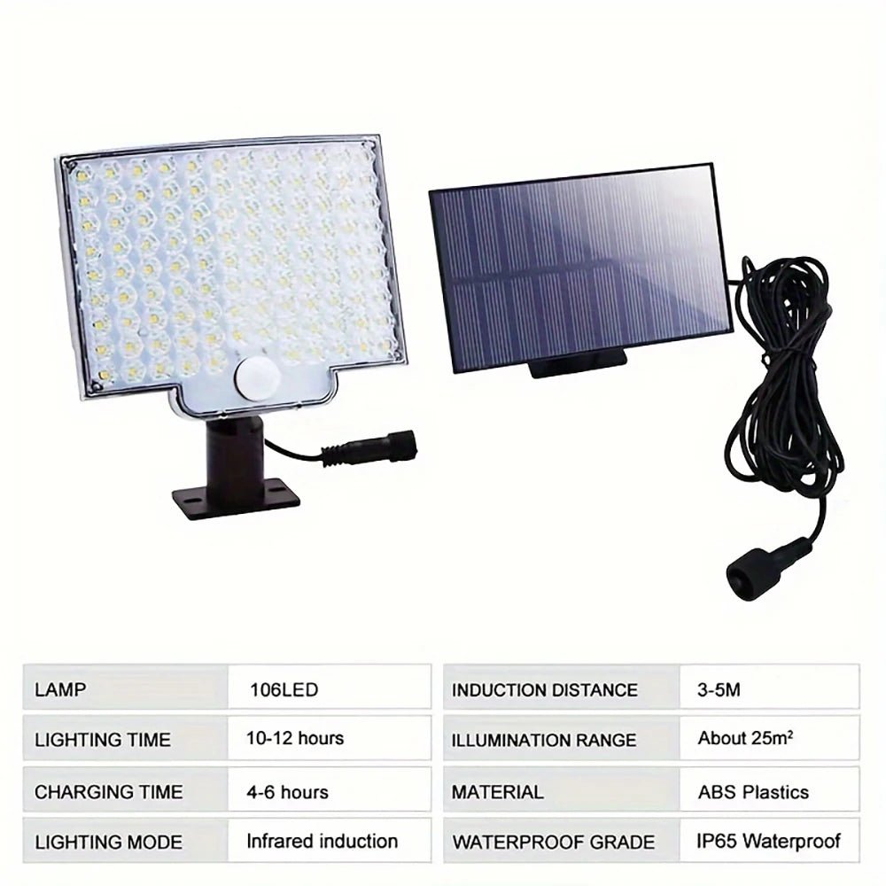 Solar Wall Light for Patio Safety — product view 9