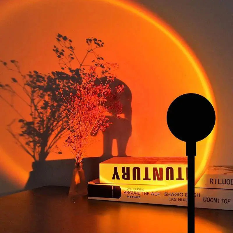 Sunset Projection Lamp USB Night Light For Cozy Ambience