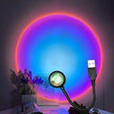 Sunset Projection Lamp: Versatile USB Night Light Delight