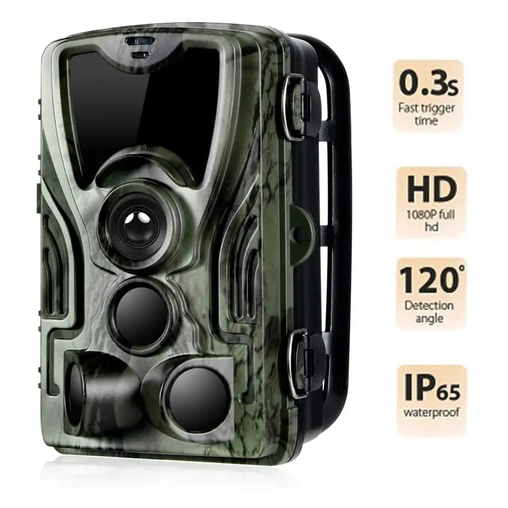 Suntekcam HC801A Hunting Camera - 20MP 1080P IP65 Night Vision Trail Camera Pro