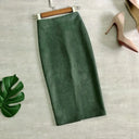 Flattering Pencil Midi Skirt For Women