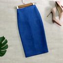 Flattering Pencil Midi Skirt For Women